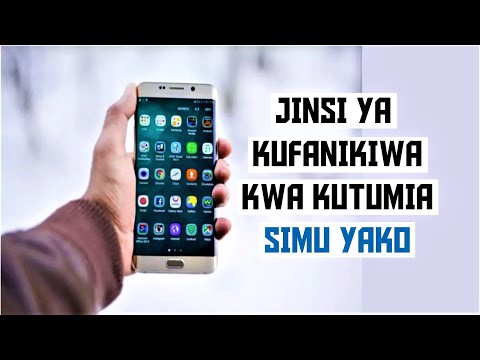 Video: Jinsi Ya Kupakua Kitabu Kwa Simu Yako