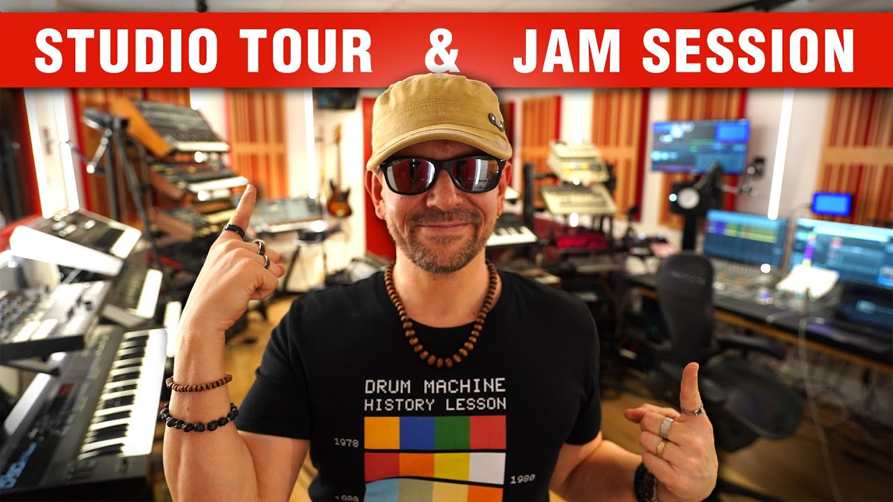 Studio Tour  Mega Jam Session