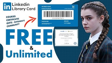 LinkedIn Learning Library Card FREE ACCESS || 🤑 [ 100% FREE ]