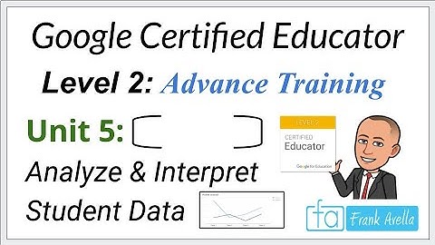 Google Educator Level 2: Unit 5 Training