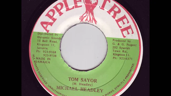 Michael Headley - Tom Sayor + Dub - 7" Apple Tree ...