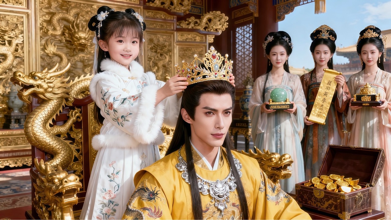 【MULTI SUB】5歲乞丐女孩意外救下皇帝被接回皇宮，她不選太子反選紈絝王爺當爹？ 眾人皆嘲笑她眼瞎！ 怎料她輔佐他一路智鬥權臣，將廢柴王爺養成千古一帝！#短劇 #萌宝 #古装 #逆袭 #搞笑