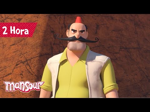 Diversión Sin Parar P9 🌻 | 2 horas de dibujos animados 🕐| Aventuras de Mansour ✨