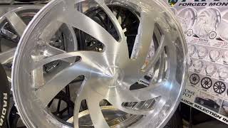 26” 26x9 @BilletSpecialtiesInc  GS30 Brushed Face Polished Lip 6x127 CHEVY TRAILBLAZER TBSS BUICK