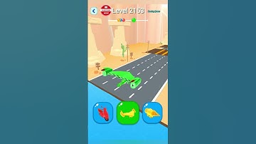 Shape shifting2 game level- 2153  hyper casual game #shapeshifting  #gameplay #gaming #shortvideo