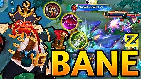 BANE AS ROAMER?! Full Tank Support Build & Crazy CC – MLBB 2025