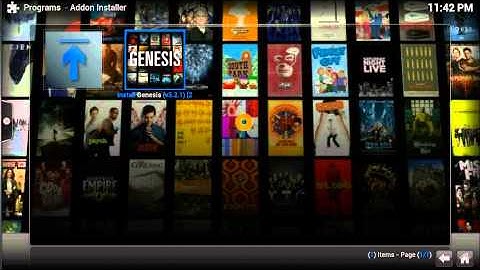 KODI / XBMC 2015 - [How To] Install Genesis (Great Mashup Alternative ) ~