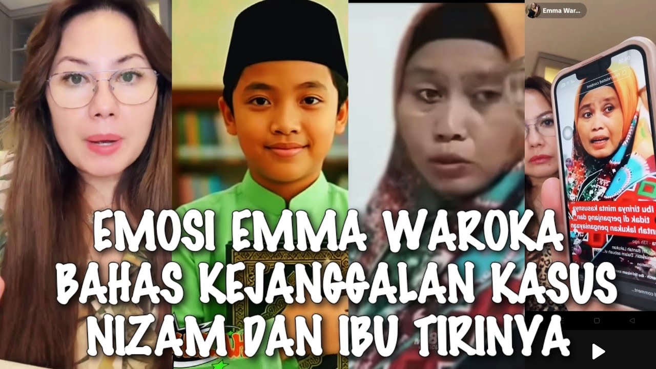 GEGER√√ EMMA WAROKA EMOSI BAHAS AYAHNYA NIZAM!! RAHASIA APA DI BALIK SANG IBU TIRI??