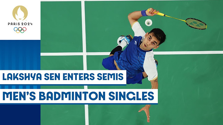 Lakshya Sen beats Chou Tien Chen in Men's Badminton Singles Quarter-Finals 🏸 | Paris 2024 Highlights
