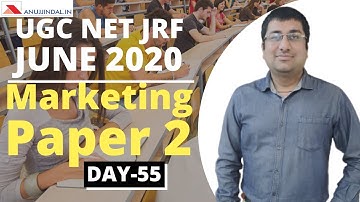 5 Most Important Questions | Paper 2 | Marketing | UGC NET JRF JUNE 2020 | Day 55 - by Shubham Sir