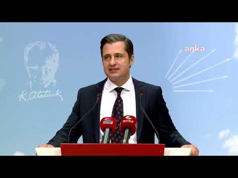 CHP Sözcüsü Deniz Yücel Açıklama Yapıyor | 15.04.2024