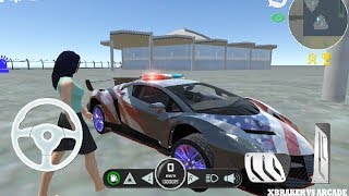 Car Simulator Lambo Veneno: American Lamborghini Car Driving - Android GamePlay 2019 screenshot 4