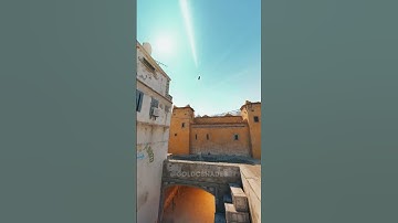 B SITE SMOKE FROM A SITE ON DUST 2 #shorts #cs2