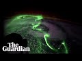 Nasa astronaut captures aurora australis from space: 'This one danced and snaked'