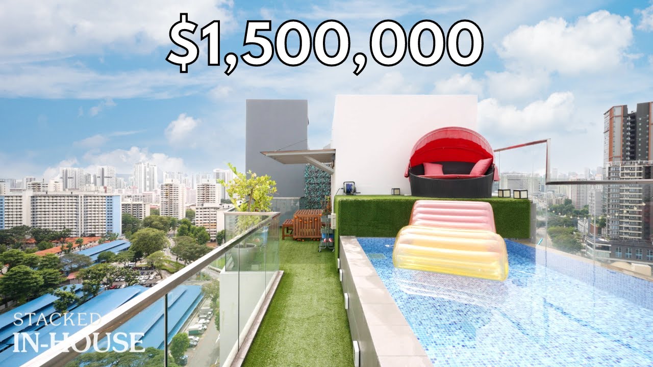 Touring a $1,500,000 Penthouse with a PRIVATE POOL!