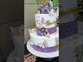 #step #cake #white #and #purple #colour #theme #cake #cakesurabaya #cakedecorating #cakedecorating #