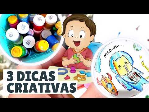 Vídeo: 3 Dicas Simples Para Desenvolver A Criatividade Das Crianças