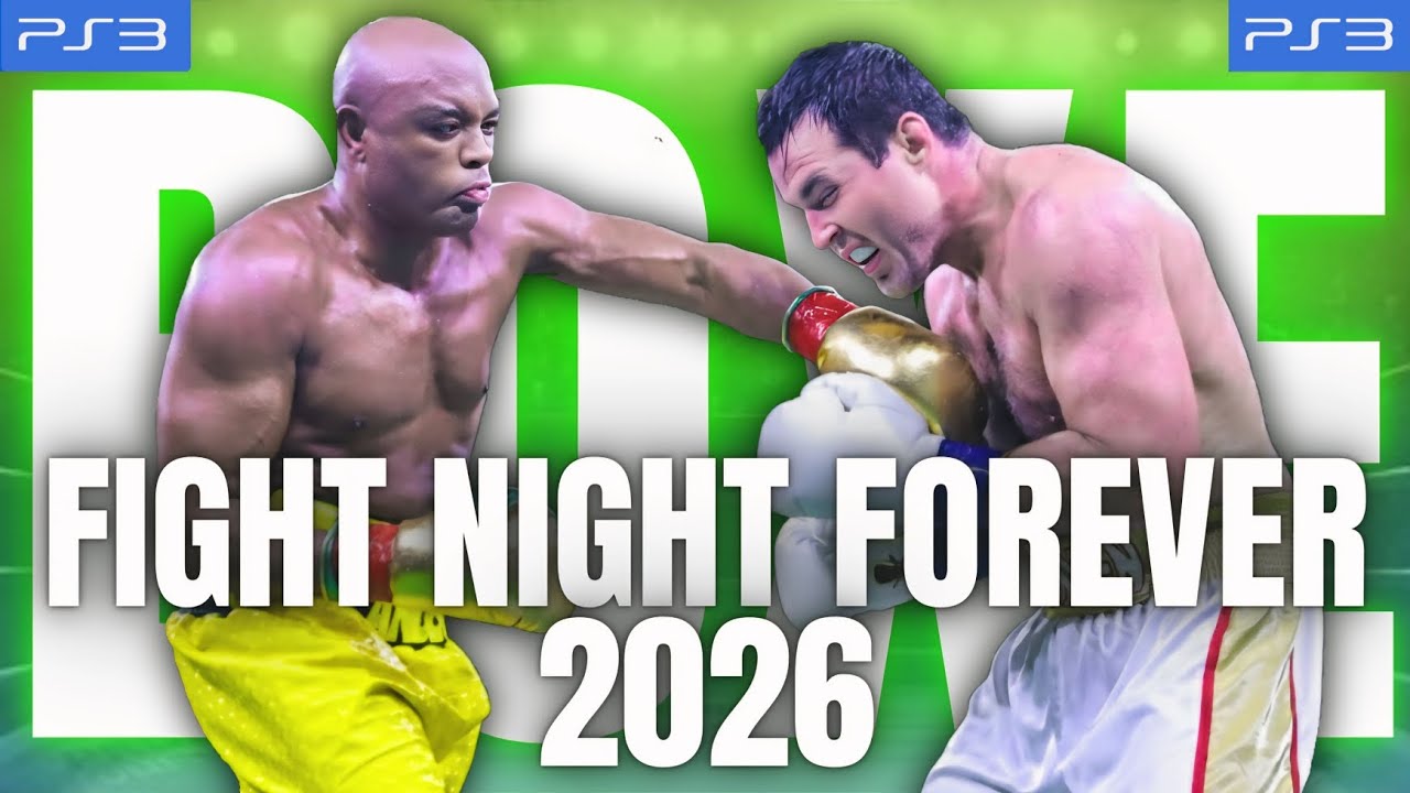 NOVO FIGHT NIGHT FOREVER 2026 PARA PS3 | GAMEPLAY COMPLETO