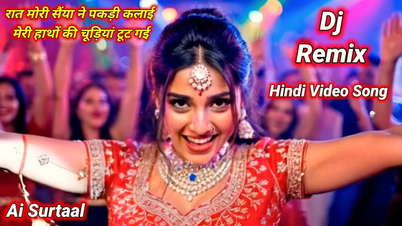 Raat Mori Saiya Ne Pakri कलाई Meri Hantho Ki Chudiyan Toot Gayi. Remix Video Hindi @AiSurtal  2026