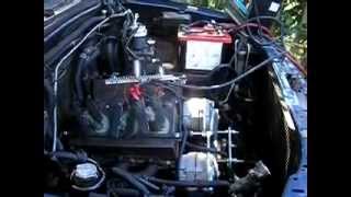 Solenoid magnetic electromagnetic engine in a car and in jet ski engine