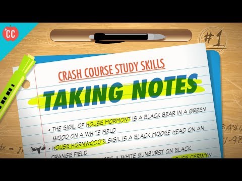 Video: Why Is It Important To Take Notes