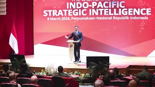 FULL Sambutan pada Peluncuran Indo-Pacific Strategic Intelligence (ISI), Jakarta, 8 Maret 2024