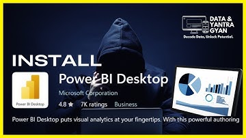 Install POWER BI in 1 minute || Power BI Series || DATA & YANTRA GYAN (DYG)