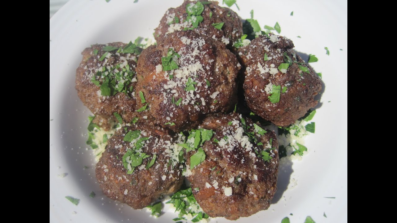 Basic MEATBALLS - How to make MEATBALLS Recipe - YouTube