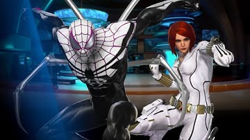 Marvel vs Capcom Infinite: Spider-Man and Black Widow arcade playthrough