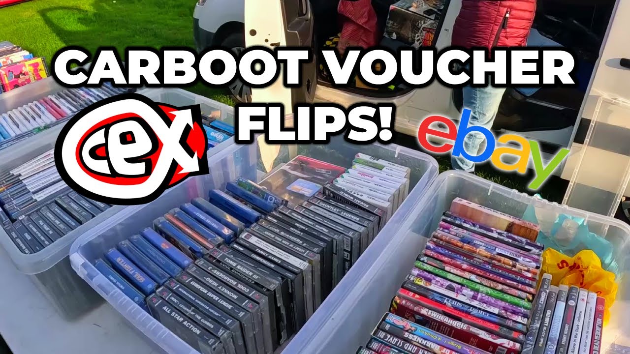 rewrite this title Back at the Boot SALES! Flipping GAMES into CEX VOUCHERS & eBay PROFIT at the Car Boot! rewrite this title Back at the Boot SALES! Flipping GAMES into CEX VOUCHERS & eBay PROFIT at the Car Boot!