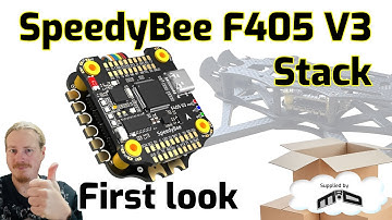 First look at the SpeedyBee F405 V3 Stack