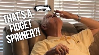 86 YEAR OLD VS FIDGET SPINNER