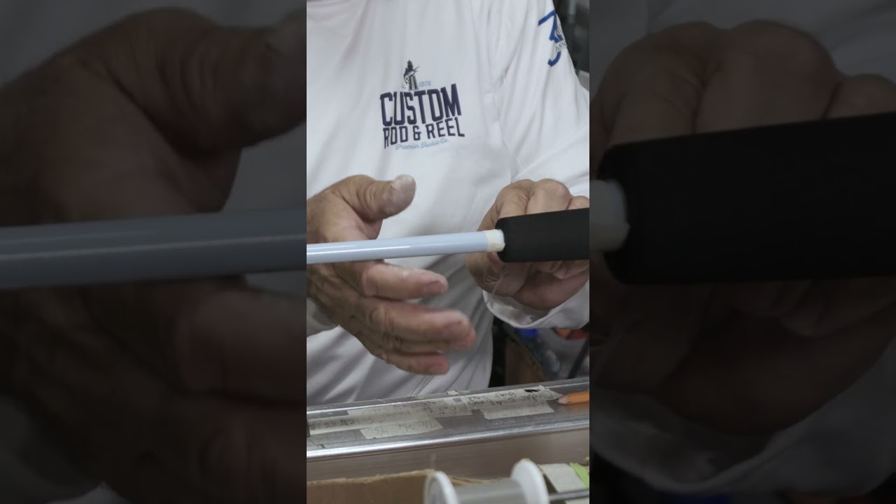 How To Wrap a 2-Sided Diamond On a Fishing Rod - Part II