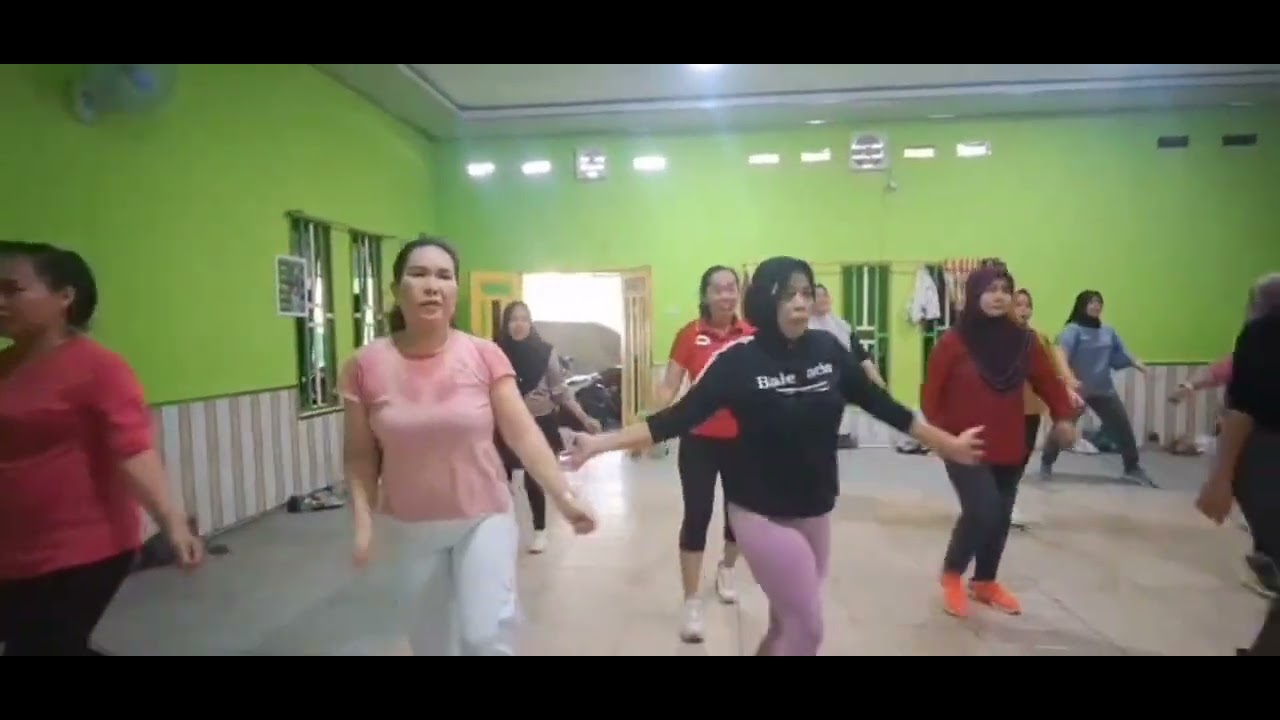 Senam Aerobic || Gerakan Mudah di ikuti