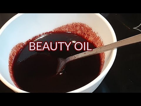 //BEETROOT BEAUTY OIL//How to make skin glowing oil//