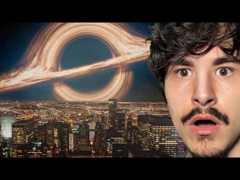 WHAT HAPPENS IF A BLACK HOLE SWALLOWS THE EARTH?