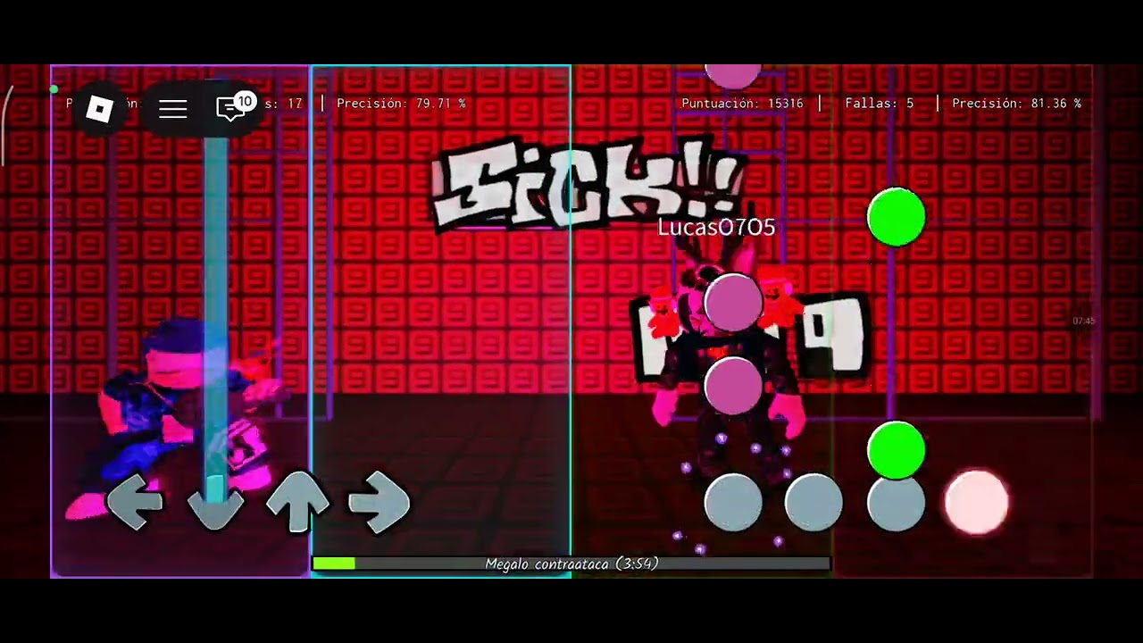 Jugando fnf básicamente contra otras personas 