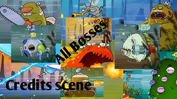 Swamp Attack - All Bosses | Credits scene