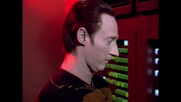 Star Trek Next Generation | Data Operating In Superspeed First Time