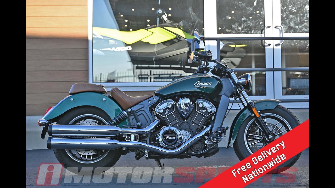 2018 Indian Motorcycle® Scout® Metallic Jade A10436@ iMotorsports