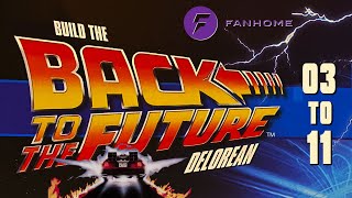 Build the Back to the Future DeLorean from Fanhome - Packs 2 and 3