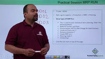 How does MRP work in SAP?