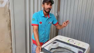 Máquina Consul CWS 12 vazando água, veja porque.