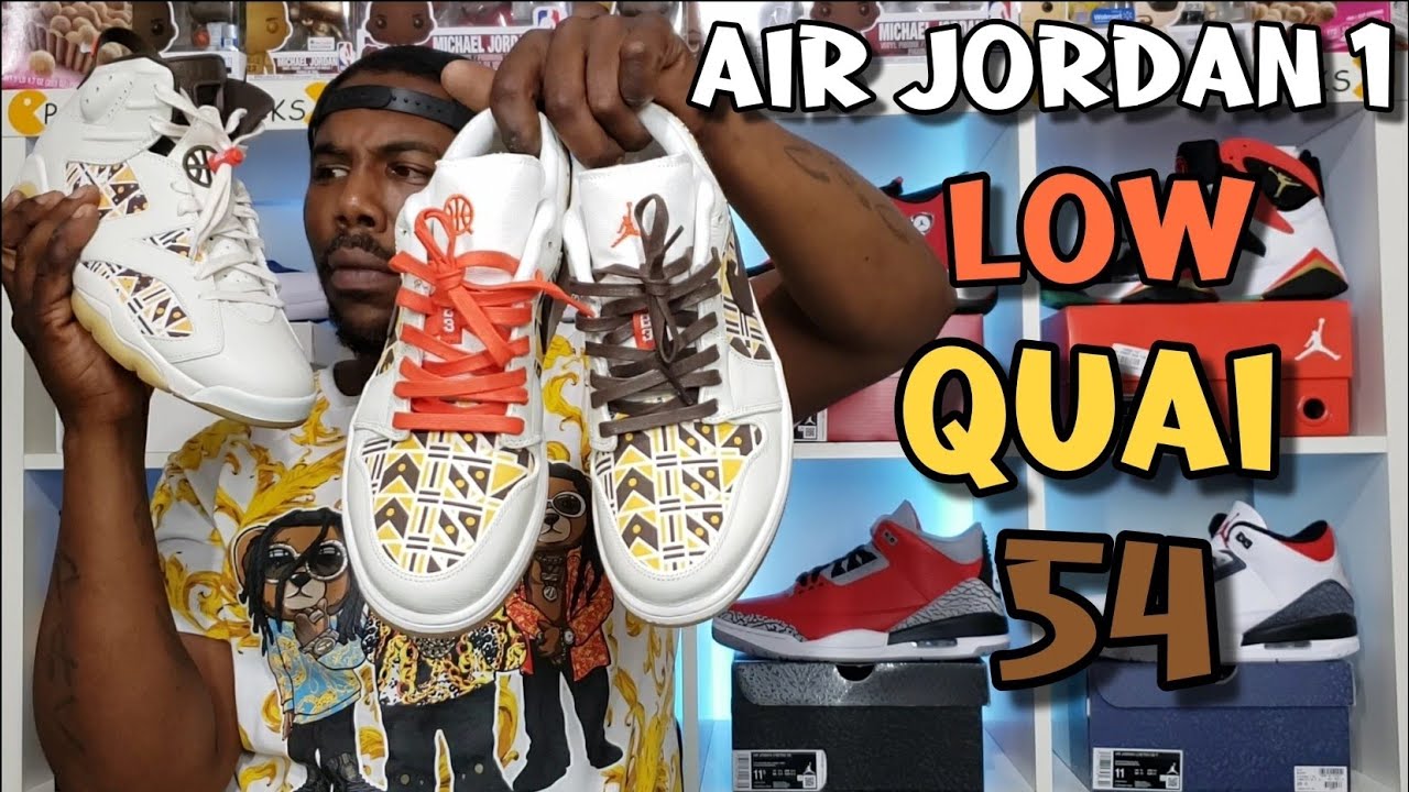 Air Jordan 1 Low Q54 "Quai 54" 🔥🔥🔥Review and On Foot!!!! - YouTube