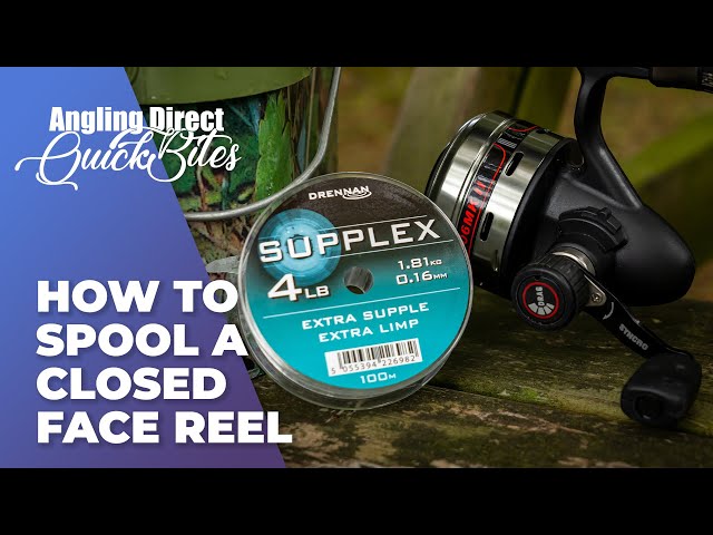 How To Spool A Closed Face Reel - Coarse Fishing Quickbite