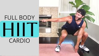 FULL BODY CARDIO HIIT for INTERMEDIATE | NO EQUIPMENT | BODY WEIGHT ONLY