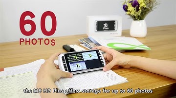 Zoomax M5 HD Plus Handheld Video Magnifier - Change for You!