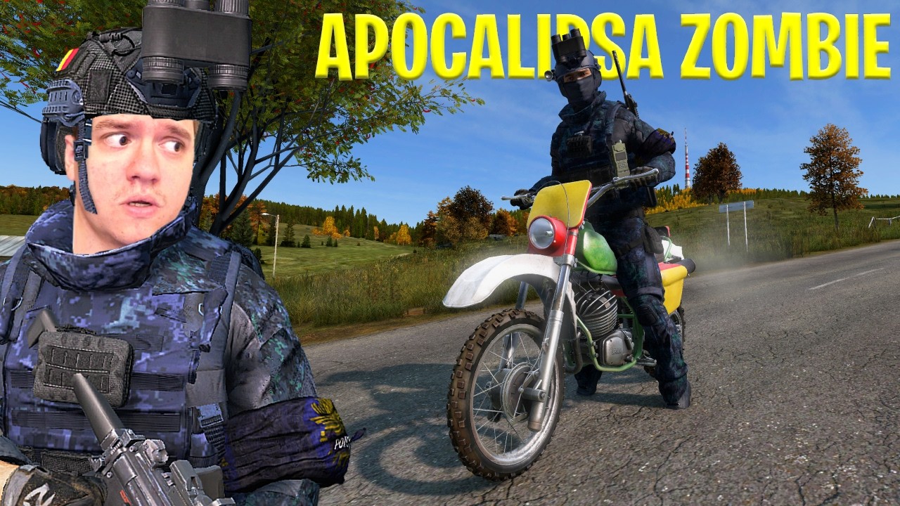 Am MOTOCICLETA in Apocalipsa Zombie..