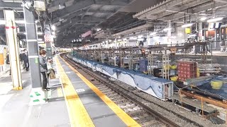 【JR渋谷駅】山手線内回り線路切換工事前 最終日の様子 2021.10.22