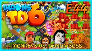 BLASTAPOPOULOS ATTACKS! Can Frenchy & Jay Survive the Demon's Wrath? He MELTED Our Defenses! In BTD6